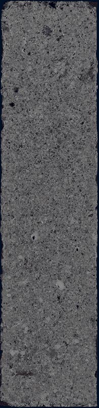 Fliese unregelmäßige Oberfläche 5x20 cm "Tetris Block Dark" dunkelgrau matt