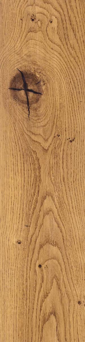 Terrassenplatte Holzoptik warme Eiche 30x120 cm "I Roveri Rovere Intenso" Feinsteinzeug 1,9 cm rektifiziert