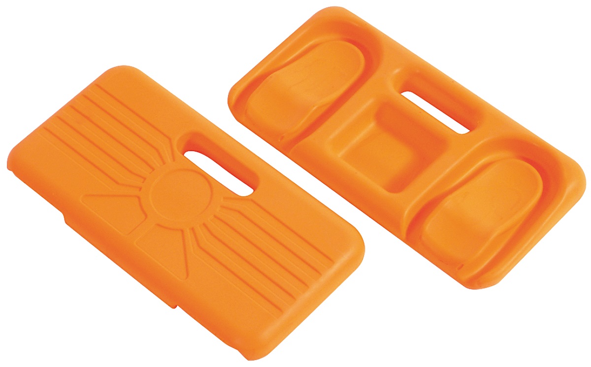 Kniekissen für Fliesenleger ergonomisch orange Hufa