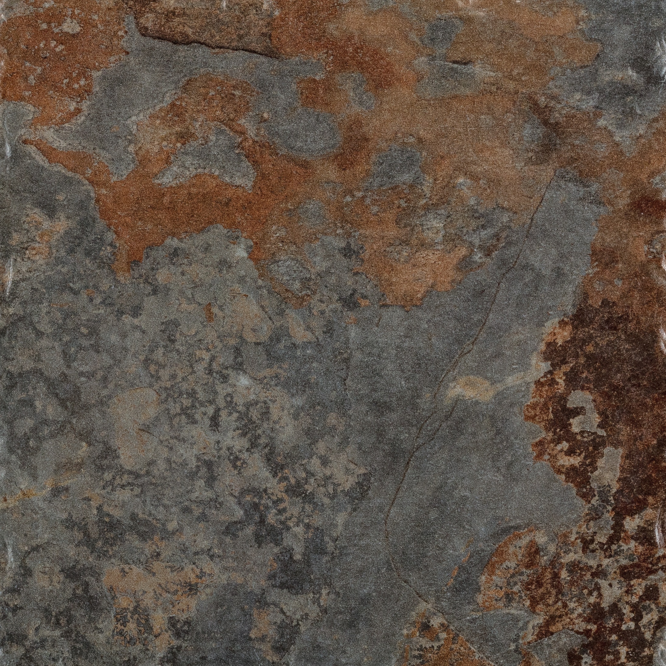 Bodenfliesen-Set Römischer Verband Di Pietra Bali Red Steinoptik rot blau