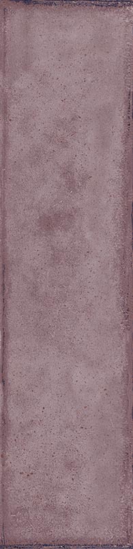 Fliese unregelmäßige Oberfläche 5x20 cm "Tetris Orchid" lila glänzend