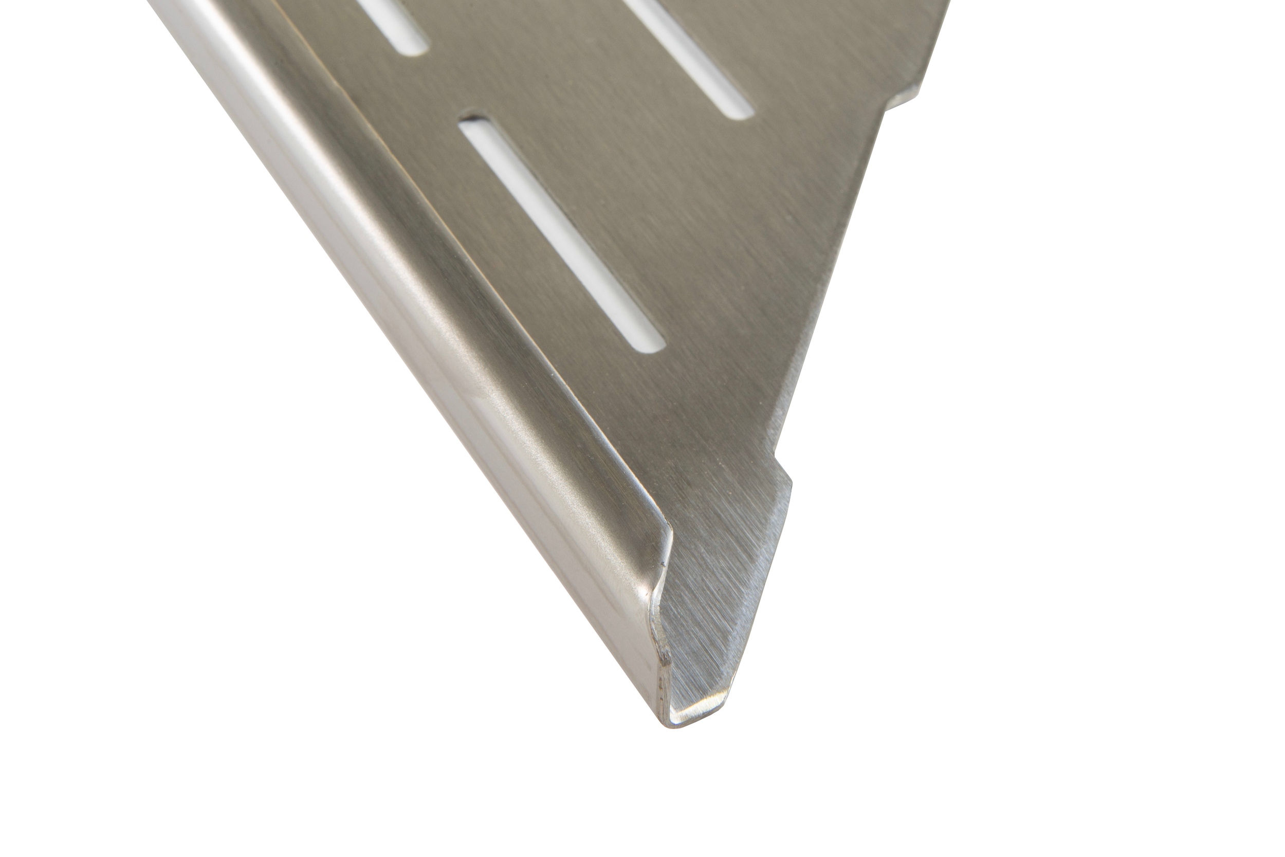 Fliesenprofi Duschablage Dreieck Edelstahl silber Eckregal für Fliesenfugen