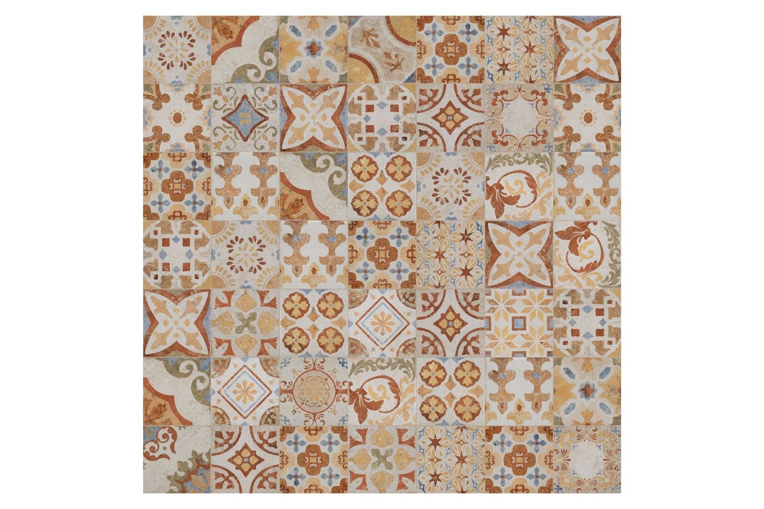 "Emiliane Mix" Cotto del Campiano 20x20 cm