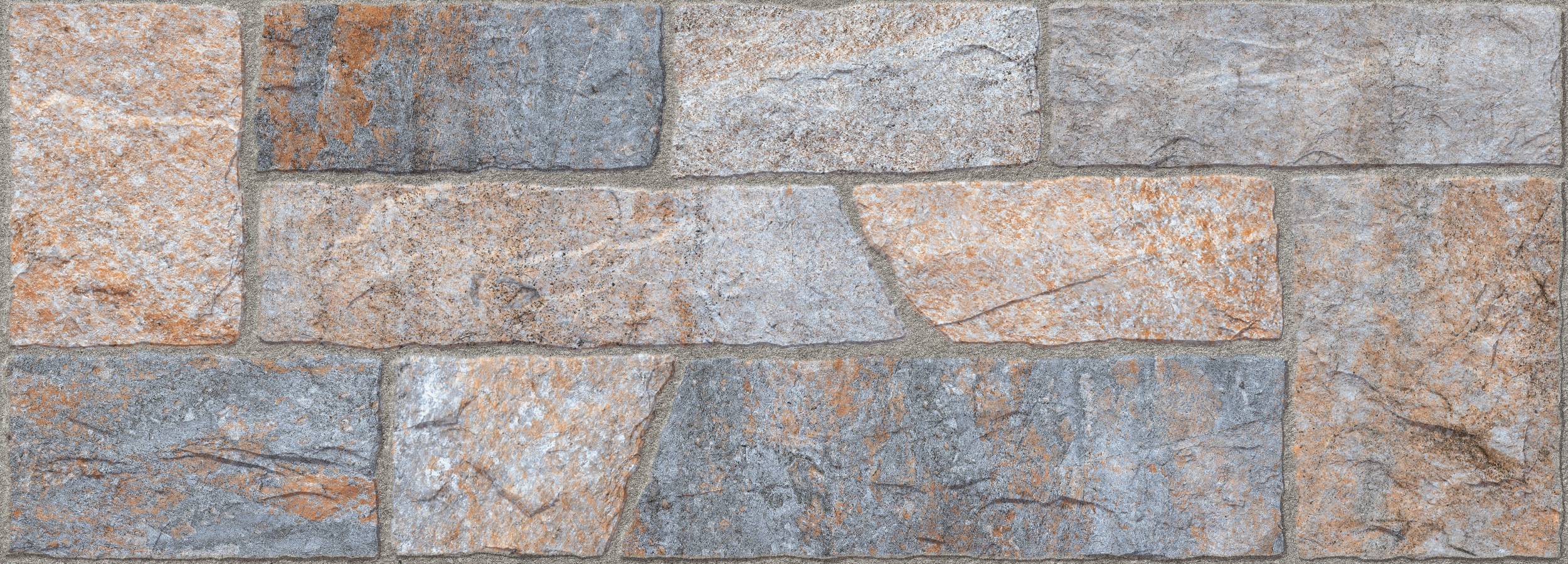 Verblender Fliese Natursteinoptik Amazonia Blue 32x89 cm Wandverkleidung Steinoptik für innen & außen