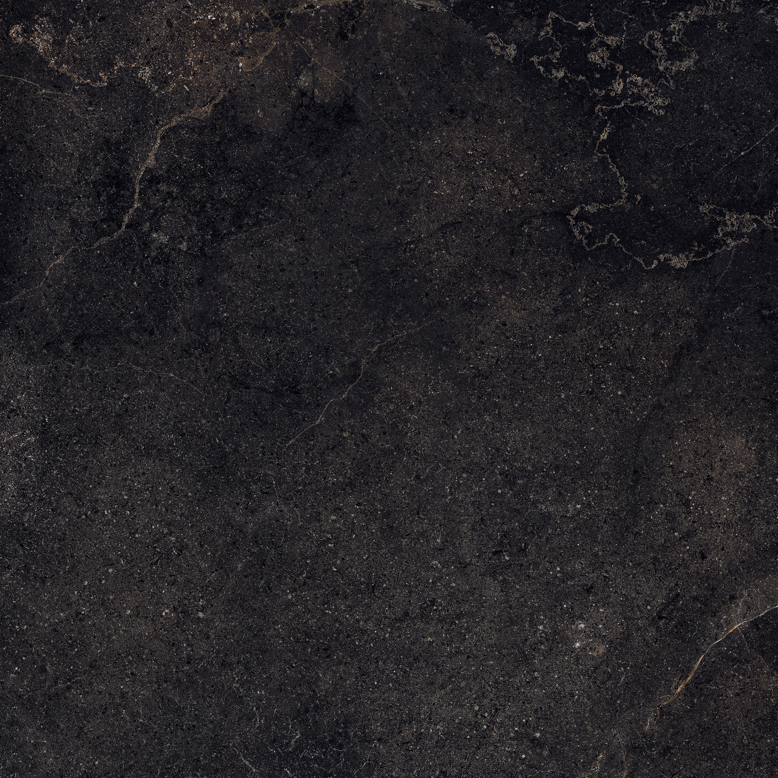 La Fabbrica Fliese Steinoptik Noble Stone Dark schwarz 60x60 cm