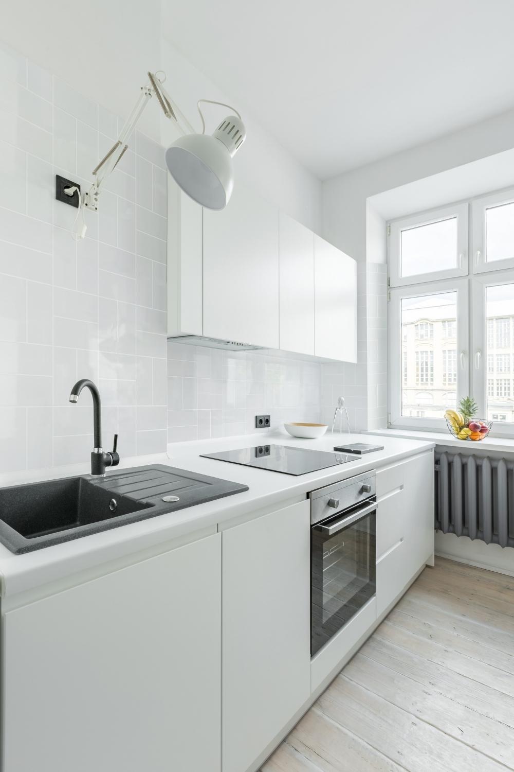 Metro Fliese ohne Facette weiß glänzend 10x20 cm Subway Wandfliese Küche Bad