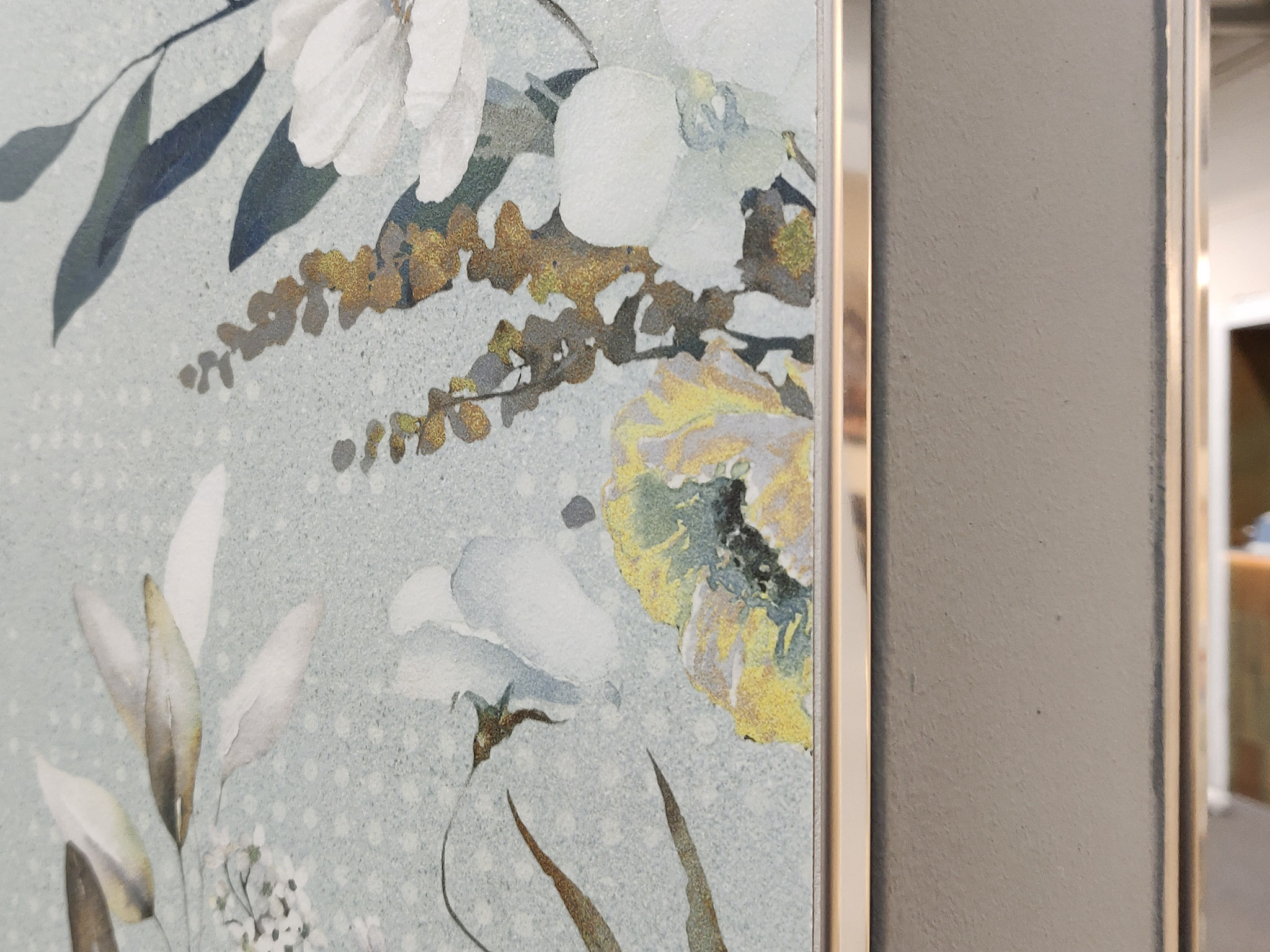 Fliesenschienen silber glänzend