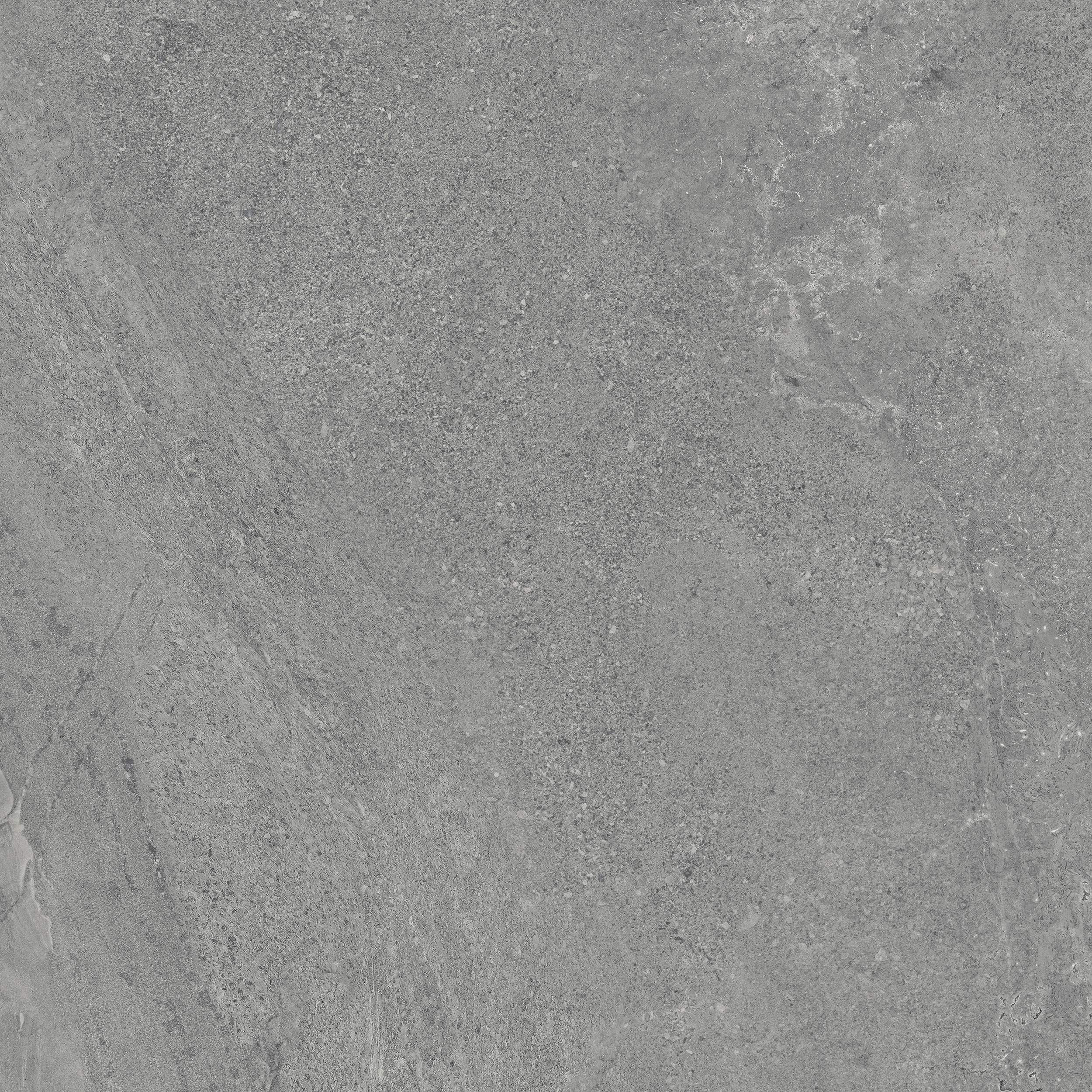 60x60 cm Fliese Natursteinoptik Sant Agostino Bergstone Dark Steinoptik grau