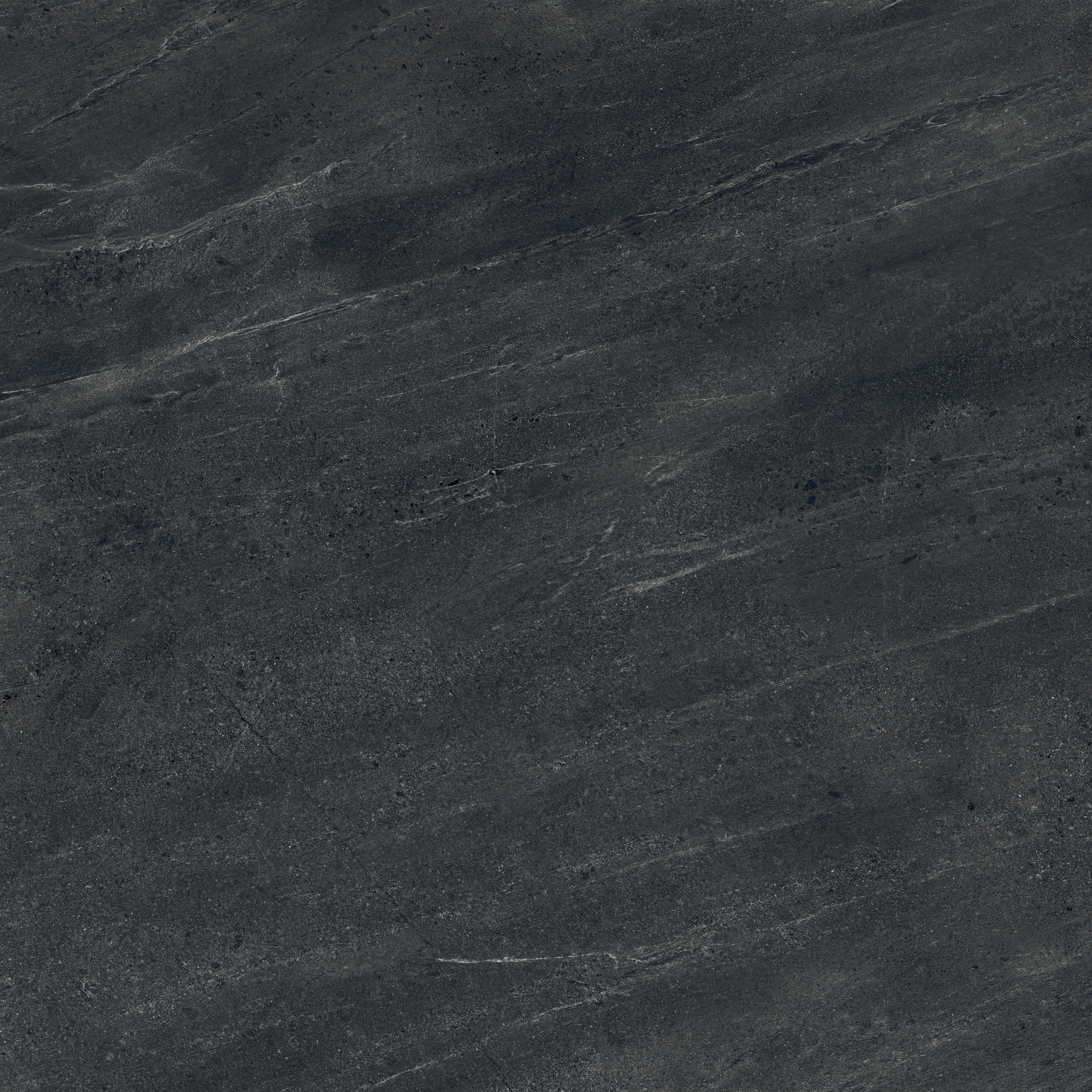 Fliese Steinoptik Lavica Mica Bodenfliese Wandfliesen anthrazit schwarz 120x120 cm