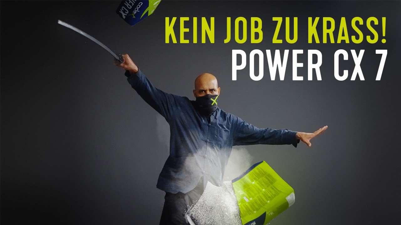 Fliesenkleber 4-in-1 Multikleber "Codex Power CX 7" Flexkleber auch für Großformate 14 kg