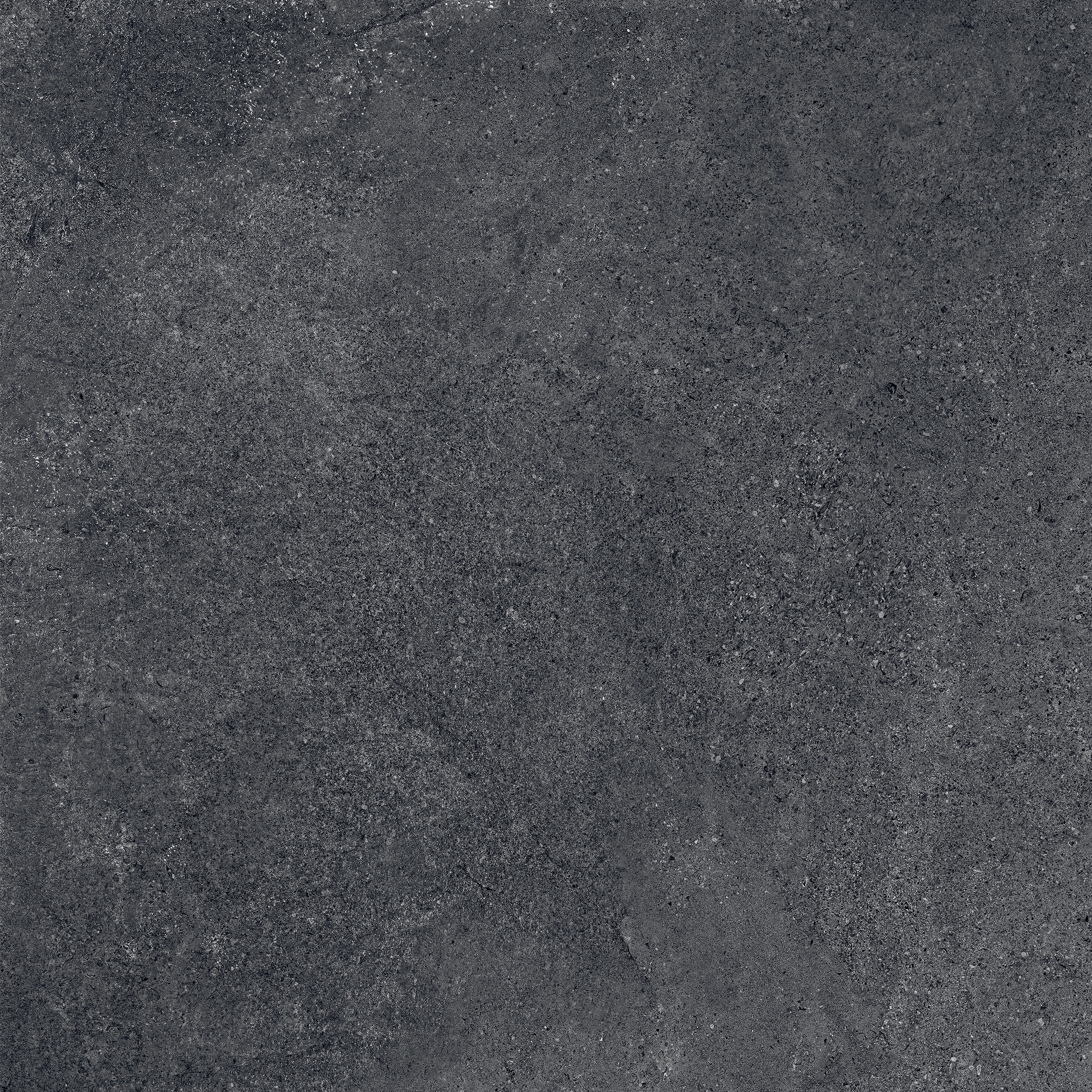 90x90 cm Fliese Natursteinoptik Sant Agostino Bergstone Black Steinoptik dunkelgrau schwarz