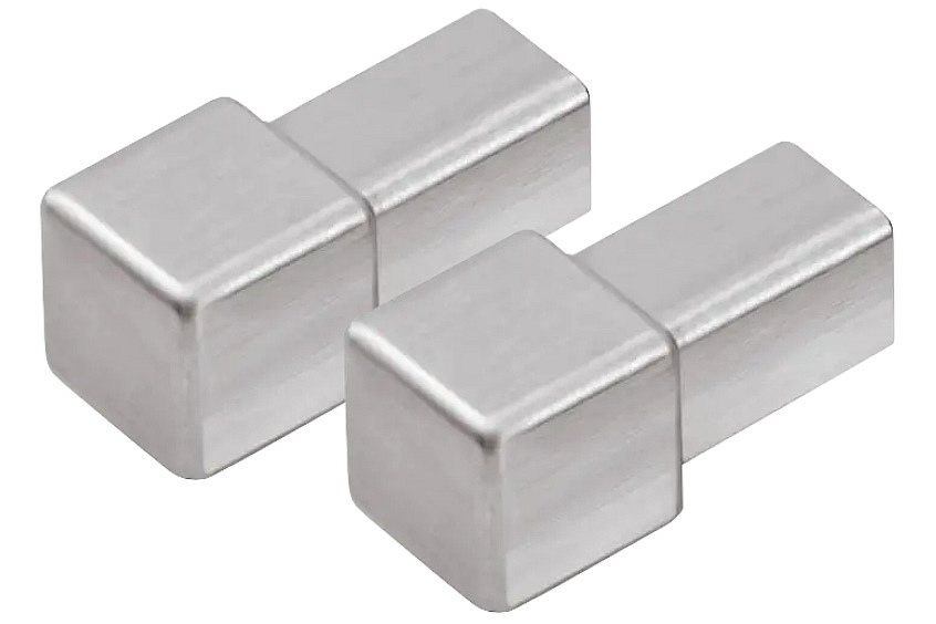 Dural Ecken Fliesenschienen Fliesenprofile DPSE-SF Squareline Feinschliff