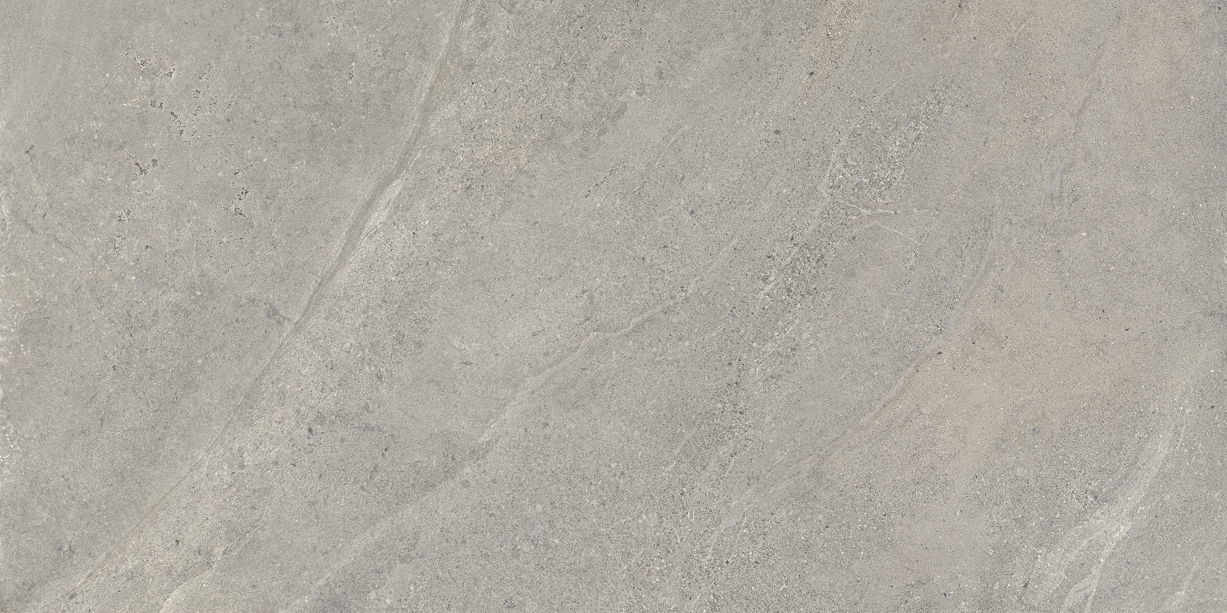 60x120 cm Fliese Natursteinoptik Sant Agostino Bergstone Grey Steinoptik grau-braun