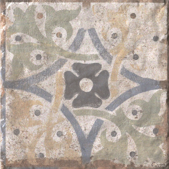 Fliese Vintage Dekor Retro Patchwork bunt Havana Finca Vigia Mix CIR