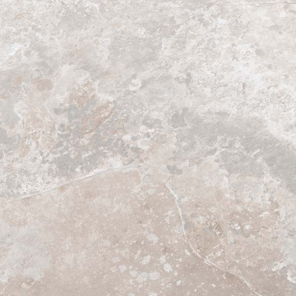 Fliese rustikale Steinoptik beige creme 60x60 cm "Bor Blanco" matt rektifiziert