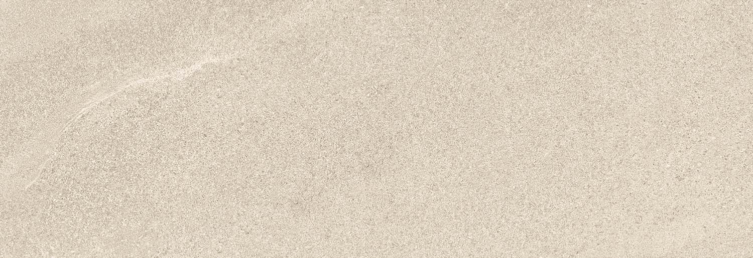 Wandfliese Sandstein-Optik beige 33,3 x 100 cm "Eddystone Arena" Feinsteinzeug rektifiziert