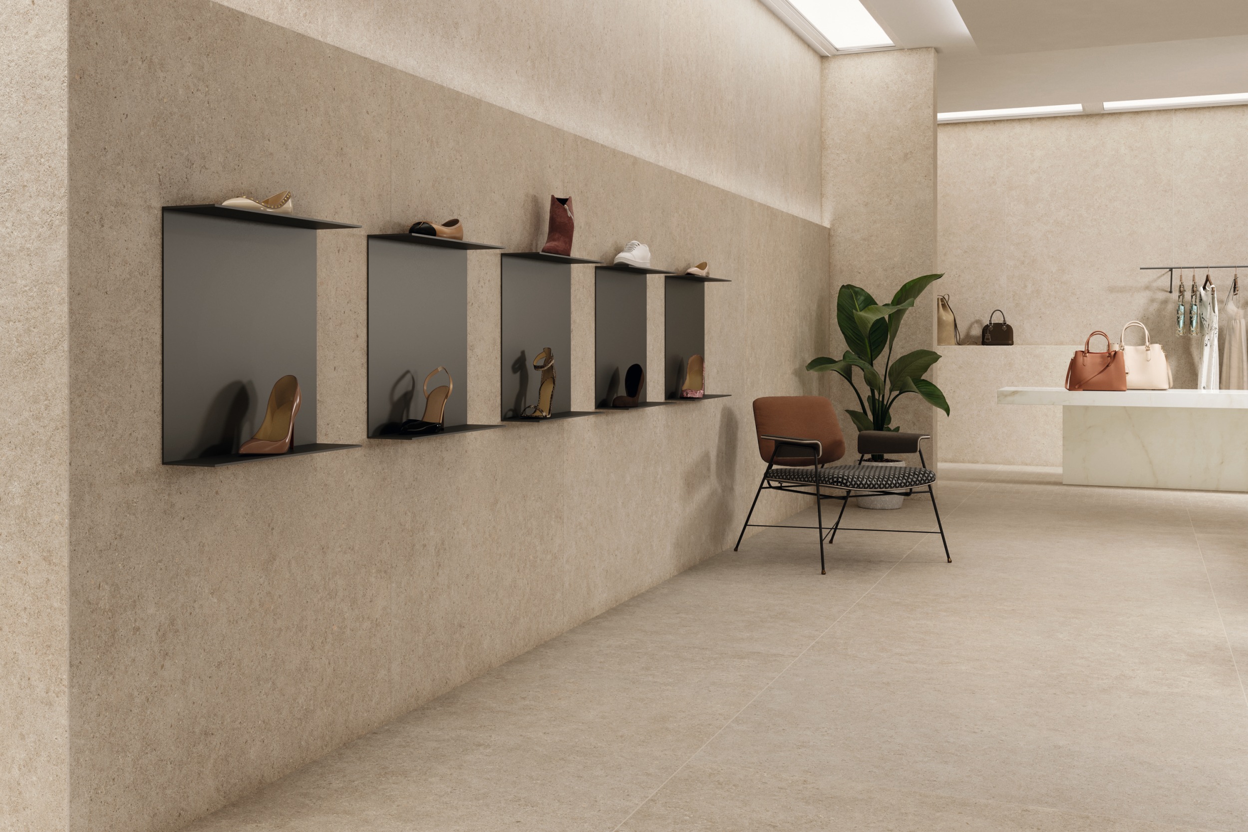 Fliese Steinoptik Atlas Concorde Boost Stone Ivory creme beige