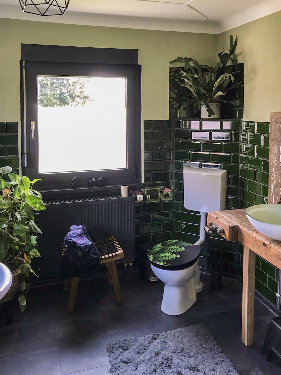 Kundenfoto Metrofliese flaschengrün glänzend