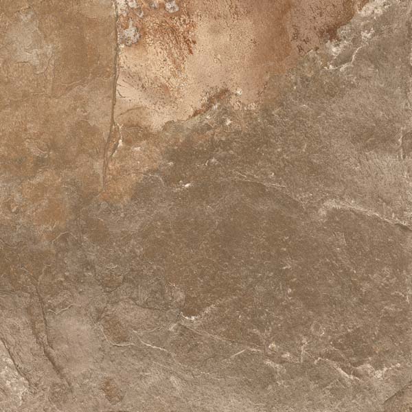 Fliese Steinoptik rustikal orange rot "Bor Oxido" rektifiziert