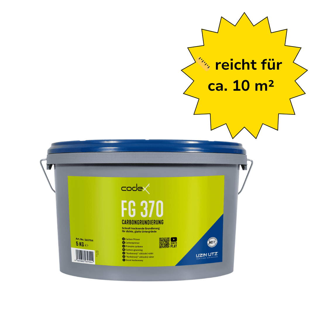 Carbon-Grundierung für Fliesen "Codex FG 370" Haftgrund für glatte Untergründe | Fliese auf Fliese kleben, schnelltrocknend