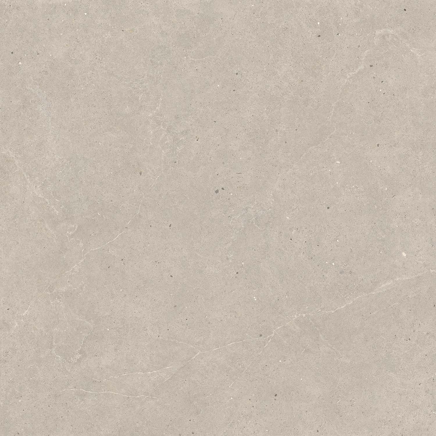 Fliese Kalkstein-Optik braun matt "Serenna Mud" Feinsteinzeug rektifiziert