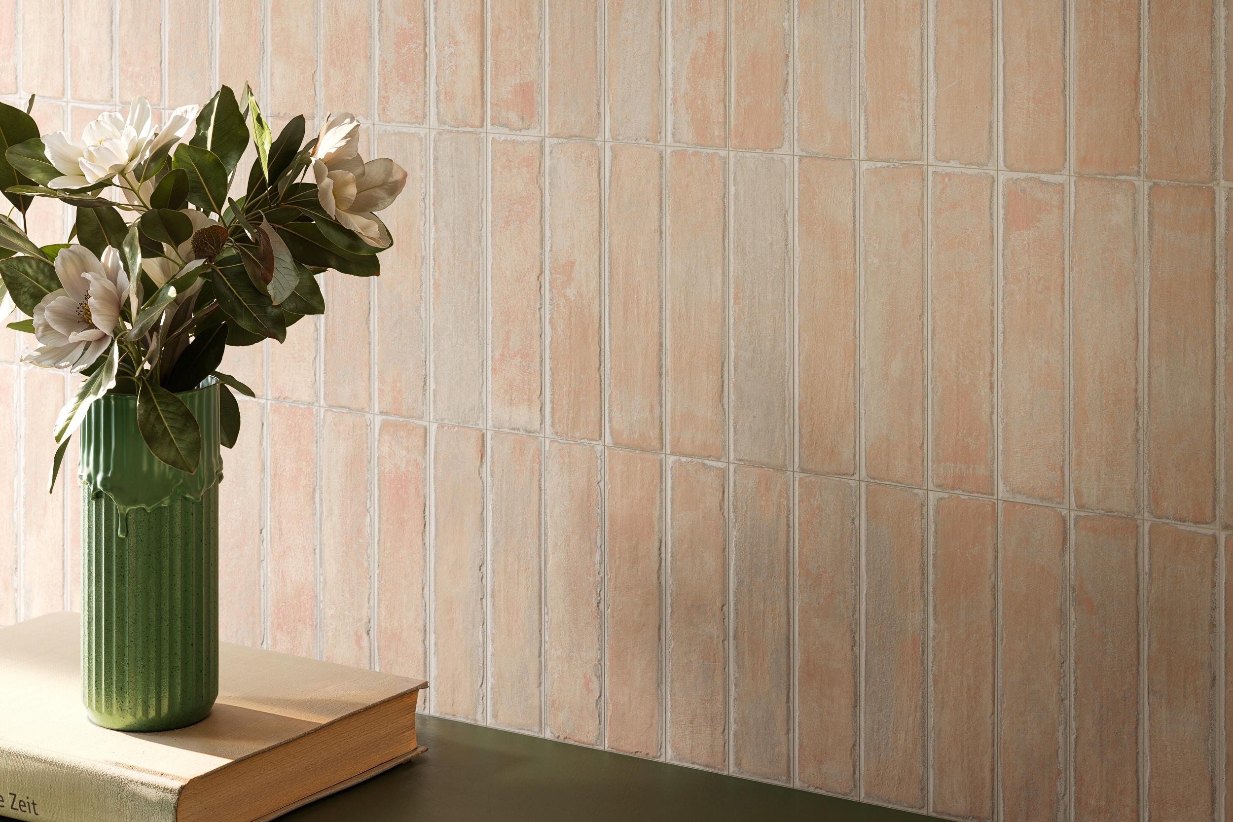 Wandfliesen Klinker Riemchen Ziegel Bit Sand Sant Agostino helles beige Verblender für innen & außen