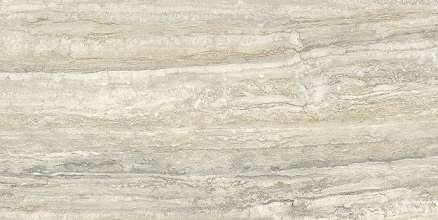 Fliese raffinierte Travertin-Steinoptik matt 90x180 cm "Invictus Beige" Großformat rektifiziert