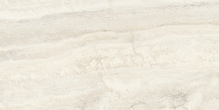 Fliese raffinierte Travertin-Steinoptik creme matt 30x60 cm "Invictus Ivory" rektifiziert