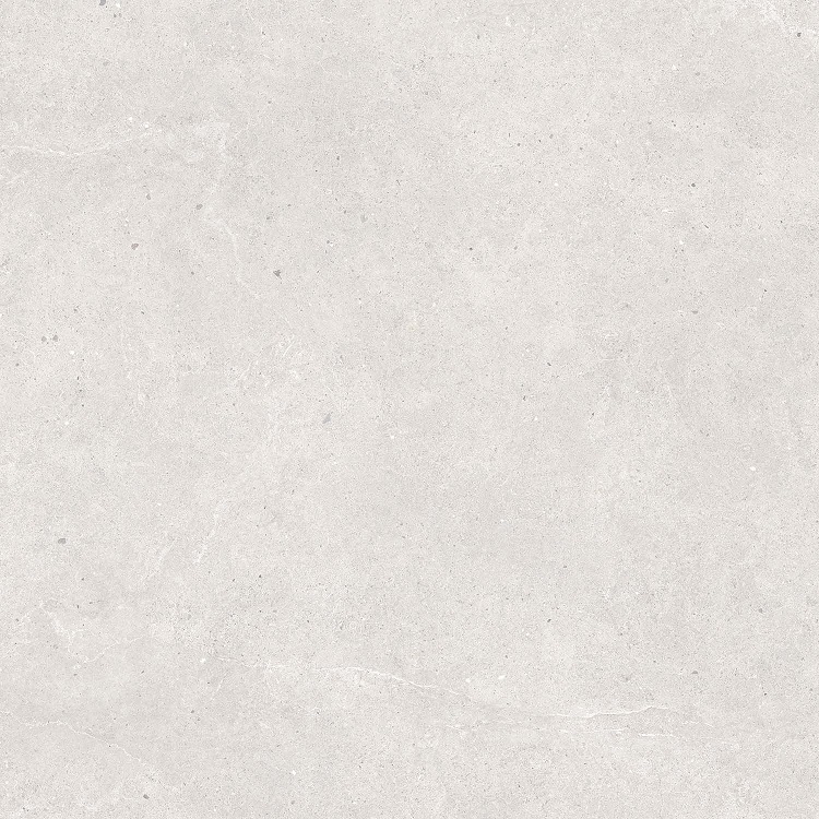 Fliese Kalkstein-Optik weiß matt "Serenna White" Feinsteinzeug rektifiziert