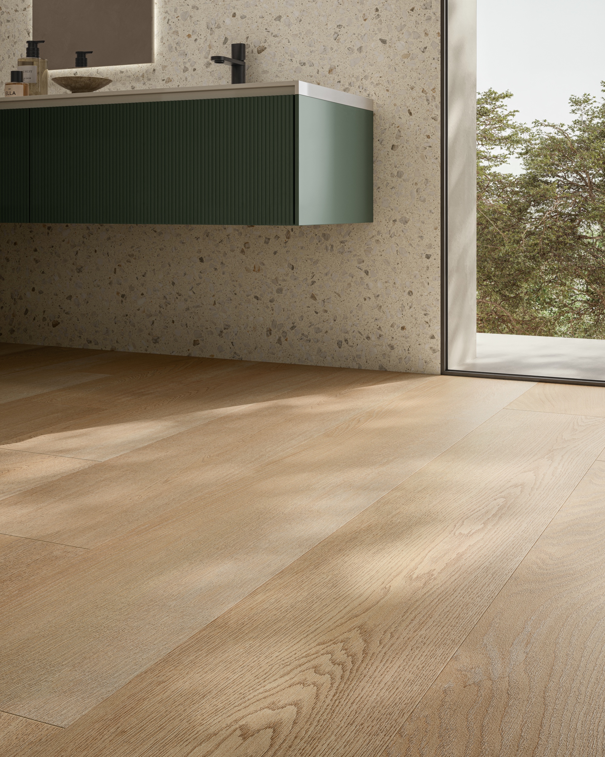 Fiese Holzoptik hell Gracewood Sand Sant Agostino beige Holzfliese