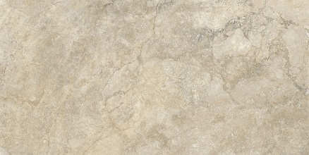 Fliese raffinierte Travertin-Steinoptik matt 60x120 cm "Invictus Beige" rektifiziert