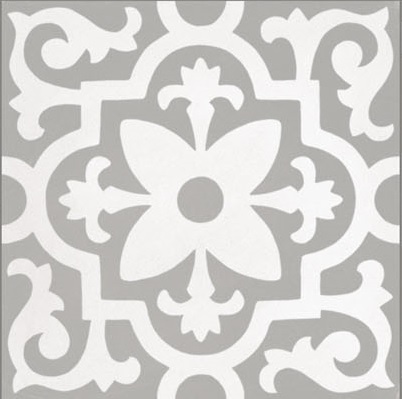 Fliese Patchwork Dekor Zementoptik grau Contrasti Grigio Decoro Mix Ragno by Marazzi