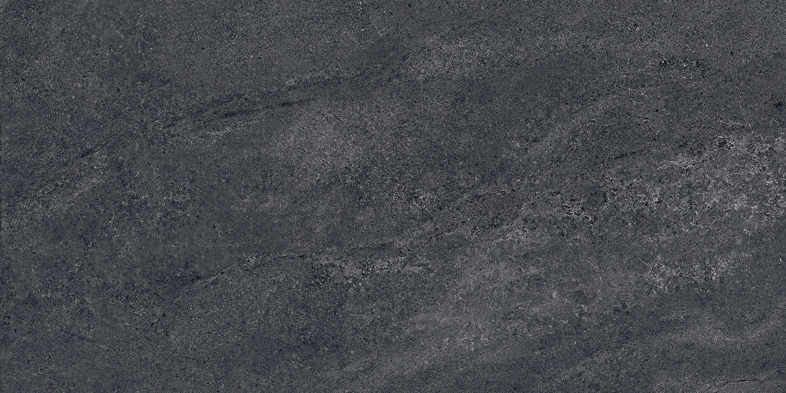 60x120 cm Fliese Natursteinoptik Sant Agostino Bergstone Black Steinoptik dunkelgrau schwarz