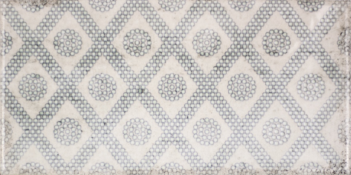 Dekorfliese Mix mediterran Retro Vintage beige glänzend Vita Natura Decor Mix Fabresa