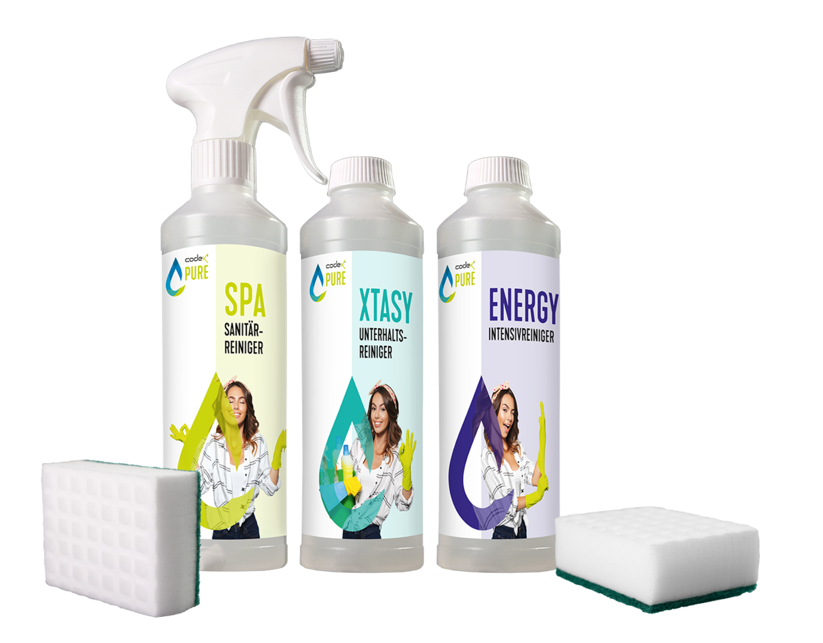 Fliesenreiniger-Set Codex Pure Starterset