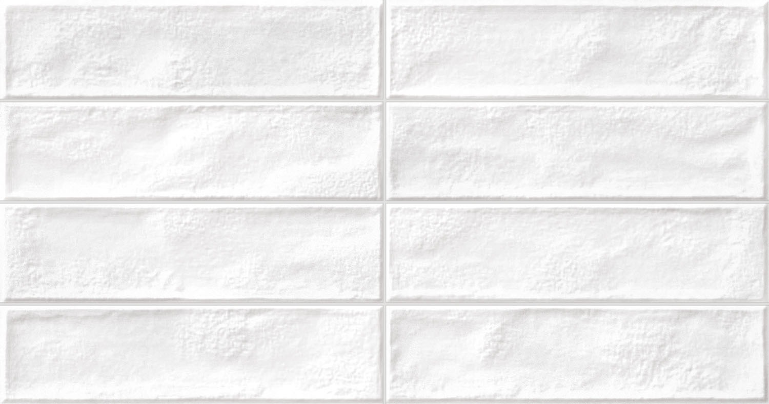 Wandfliesen Metrofliesen Manhatten White 31x60 cm weiß Metro-Fliesen