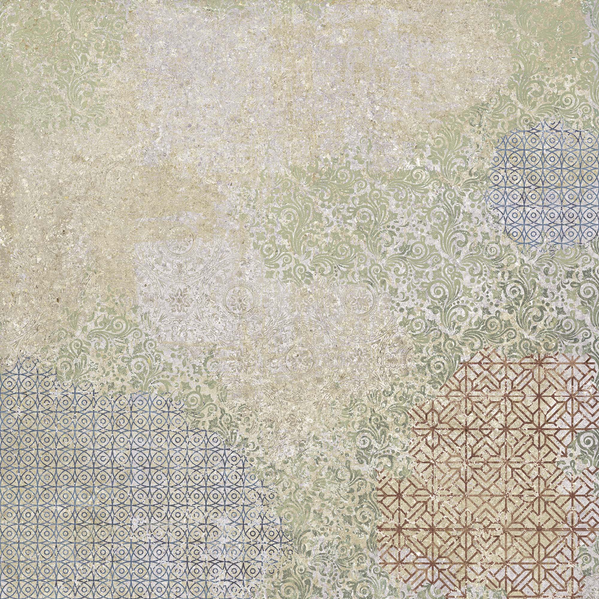 Aparici Fliese Teppichoptik Vintageoptik Bohemian Blend Bodenfliesen Wandfliese bunt mehrfarbig 60x60 cm