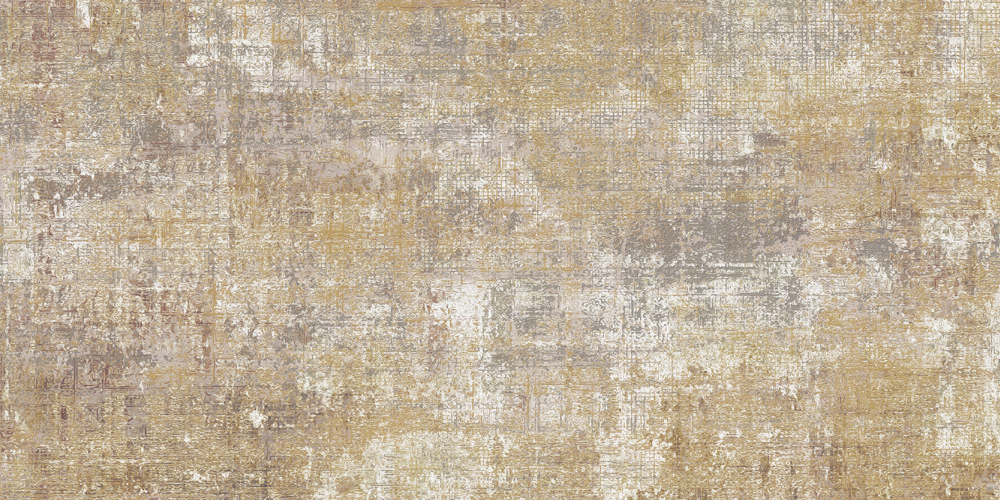 Fliese Aparici Milano Ocre Textiloptik Teppichoptik ocker-gelb 50x100 cm