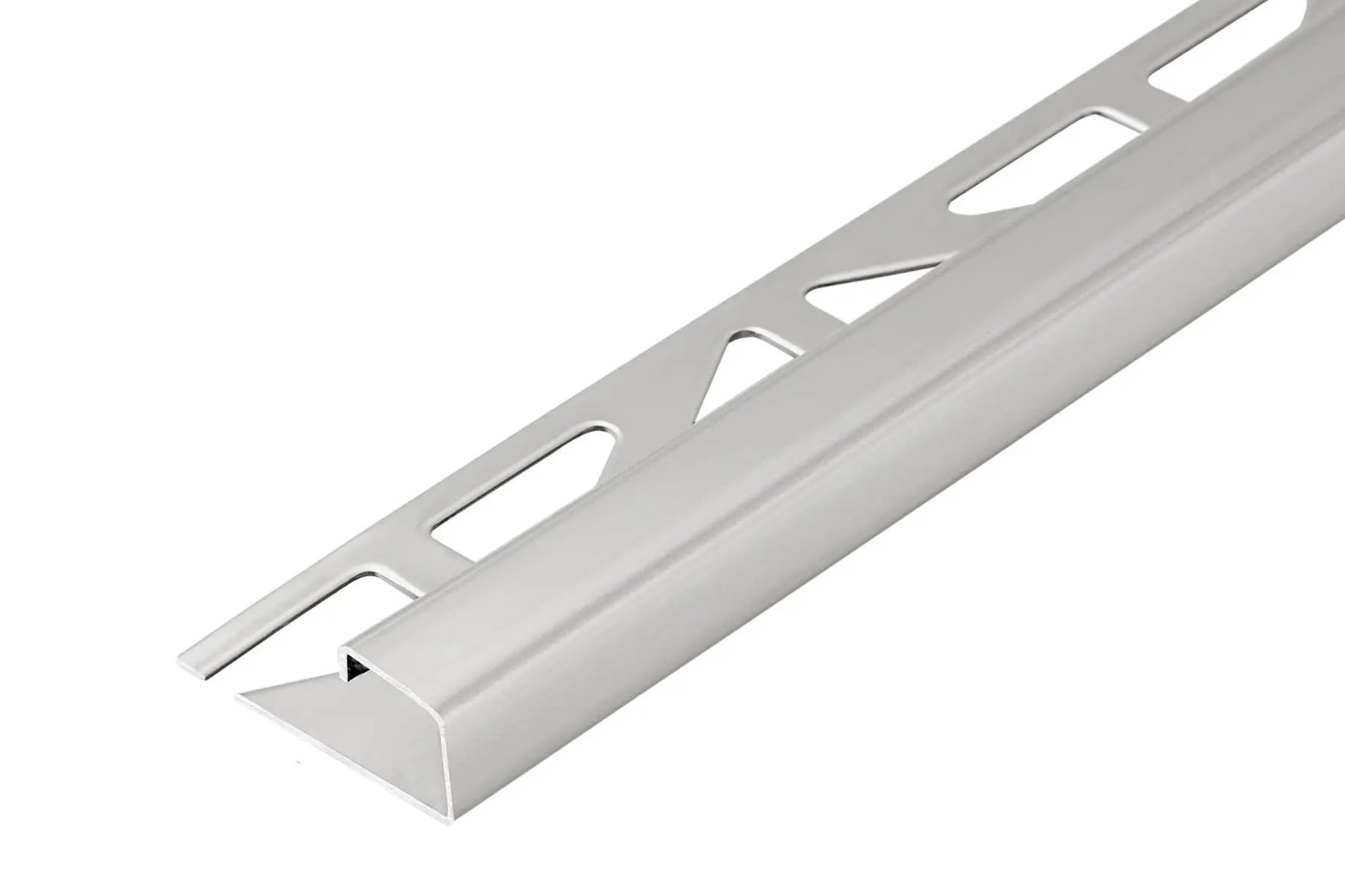 Fliesenprofil Quadratprofil Dural DPSE- Edelstahl Natur Squareline Eckleiste Abschlussschiene für Fliesen