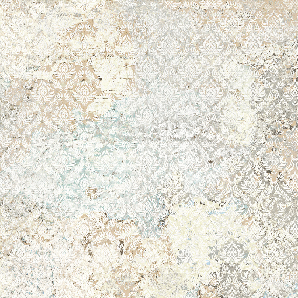 Fliese Ornamente Vintage Teppichoptik beige Carpet Sand natural