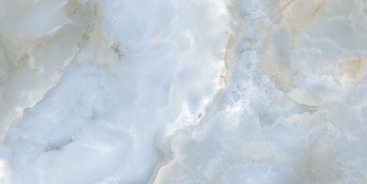 Fliese Achat-Optik grau-blau marmoriert glänzend poliert kalibriert Onix Pearl