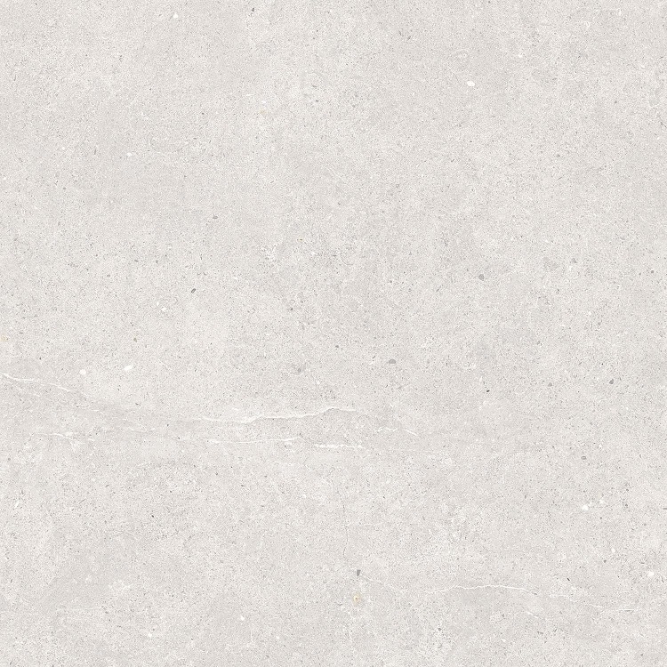 Fliese Kalkstein-Optik weiß matt "Serenna White" Feinsteinzeug rektifiziert