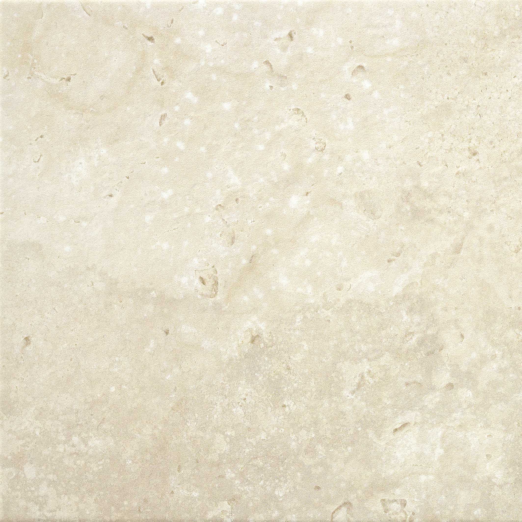 Terrassenplatte Steinoptik 60x60 cm "Hayden Bone" hellbeige Feinsteinzeug 2cm rektifiziert