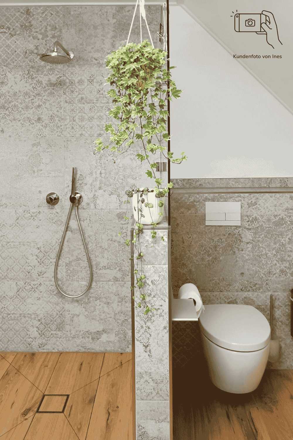 Retro Fliese Vintage Teppichoptik 59x59 cm „Carpet Vestige natural“ Dekorfliese Feinsteinzeug