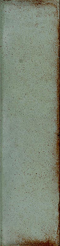 Fliese unregelmäßige Oberfläche 5x20 cm "Tetris Sage" grau-grün glänzend