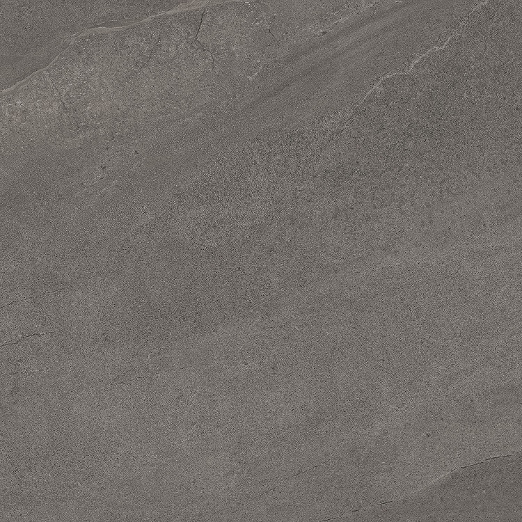 Fliese Sandstein-Optik grau 100 x 100 cm "Eddystone Gris" Feinsteinzeug rektifiziert