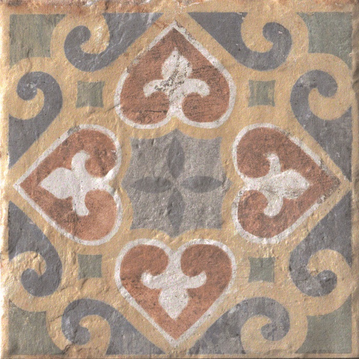 Fliese Vintage Dekor Retro Patchwork bunt Havana Finca Vigia Mix CIR