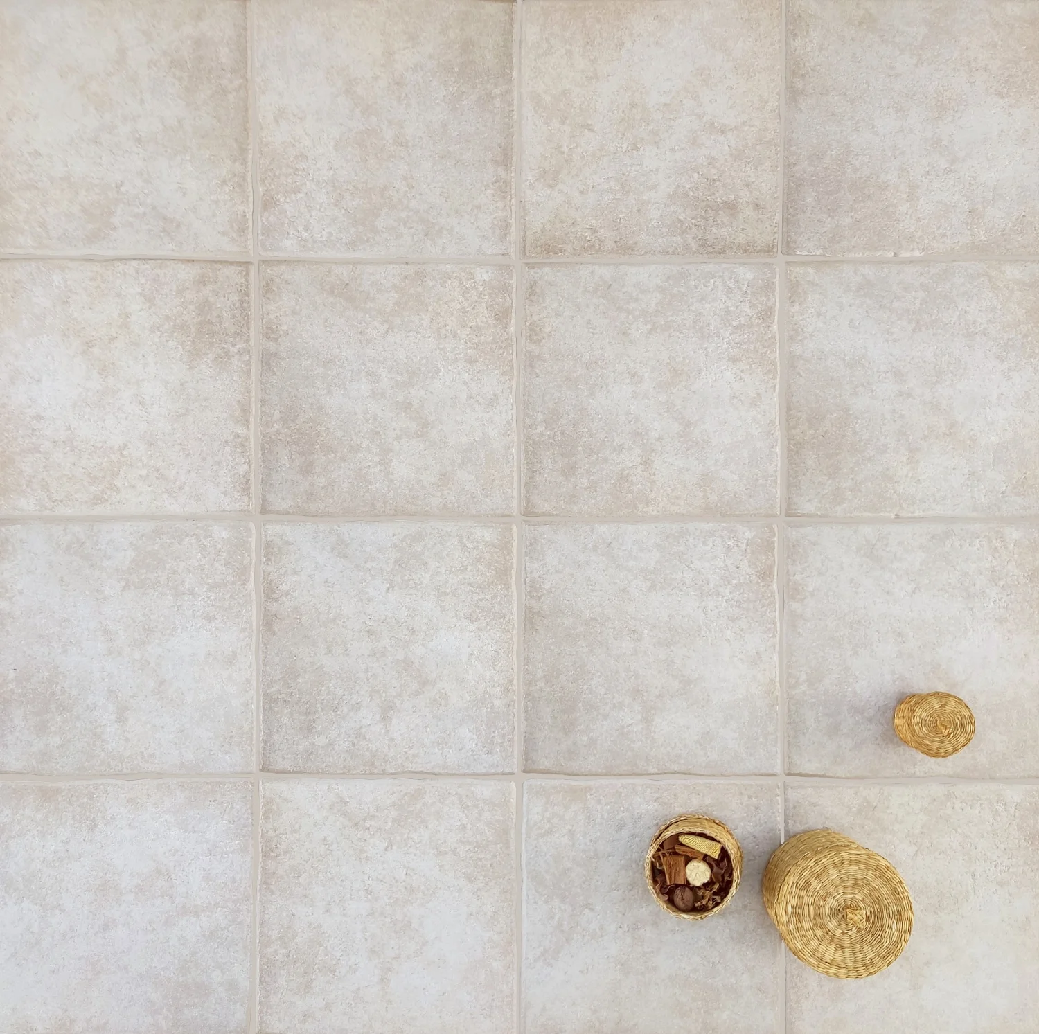 Fliese Steinoptik Santa Fe Branco hellgrau