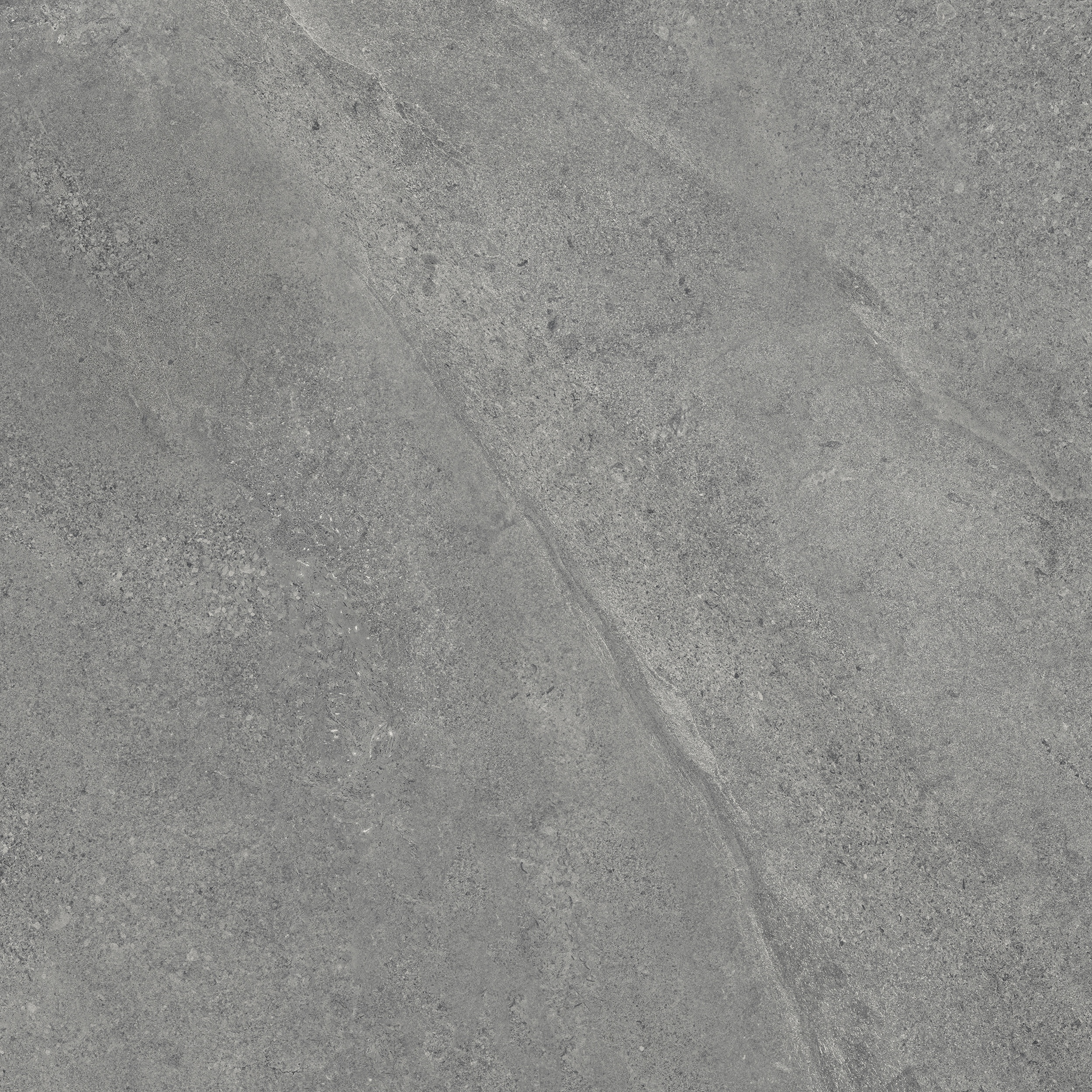 60x60 cm Fliese Natursteinoptik Sant Agostino Bergstone Dark Steinoptik grau