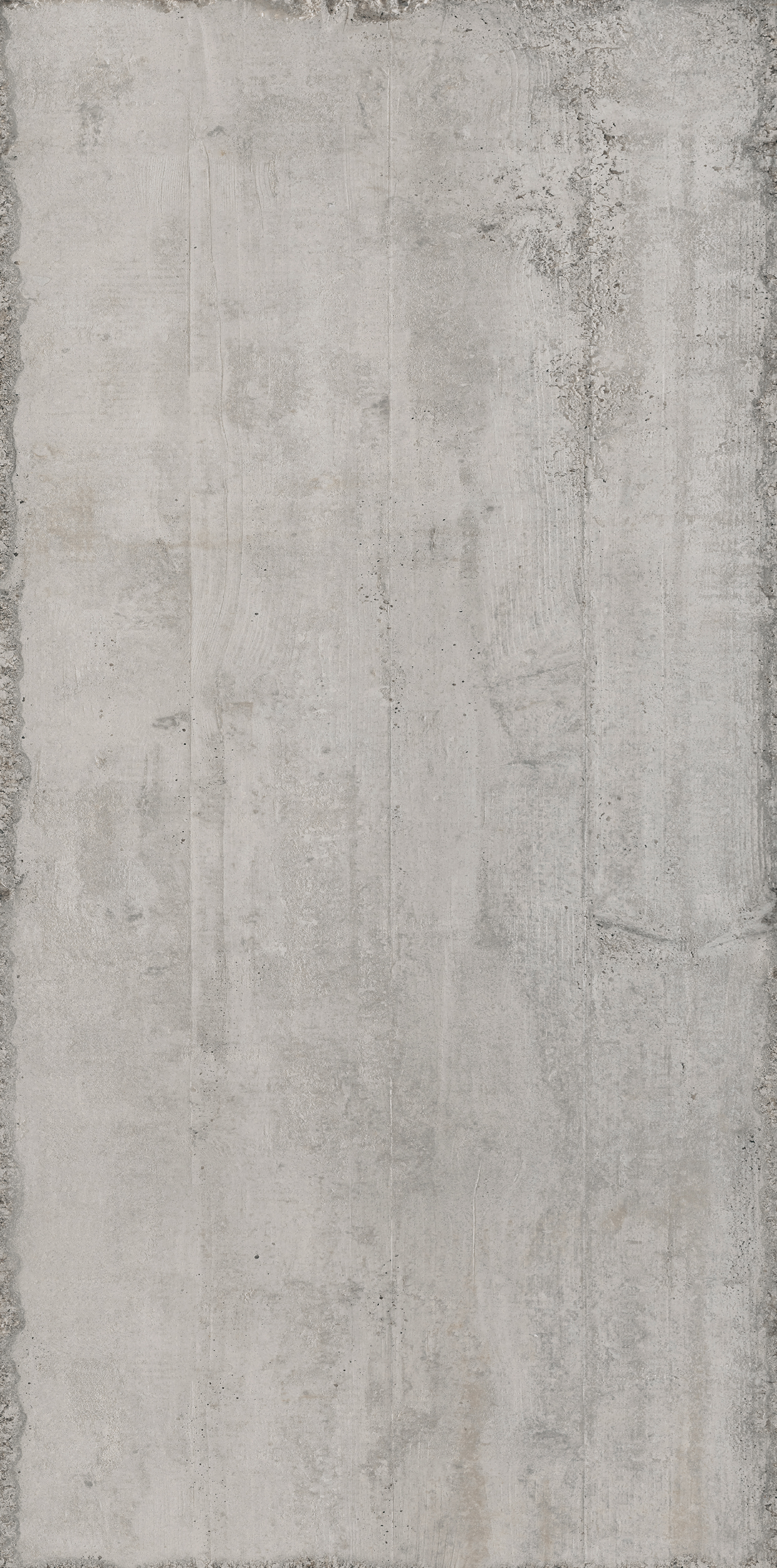 Fliese Sichtbeton Betonoptik Großformat grau zementgrau Form Cement Sant Agostino